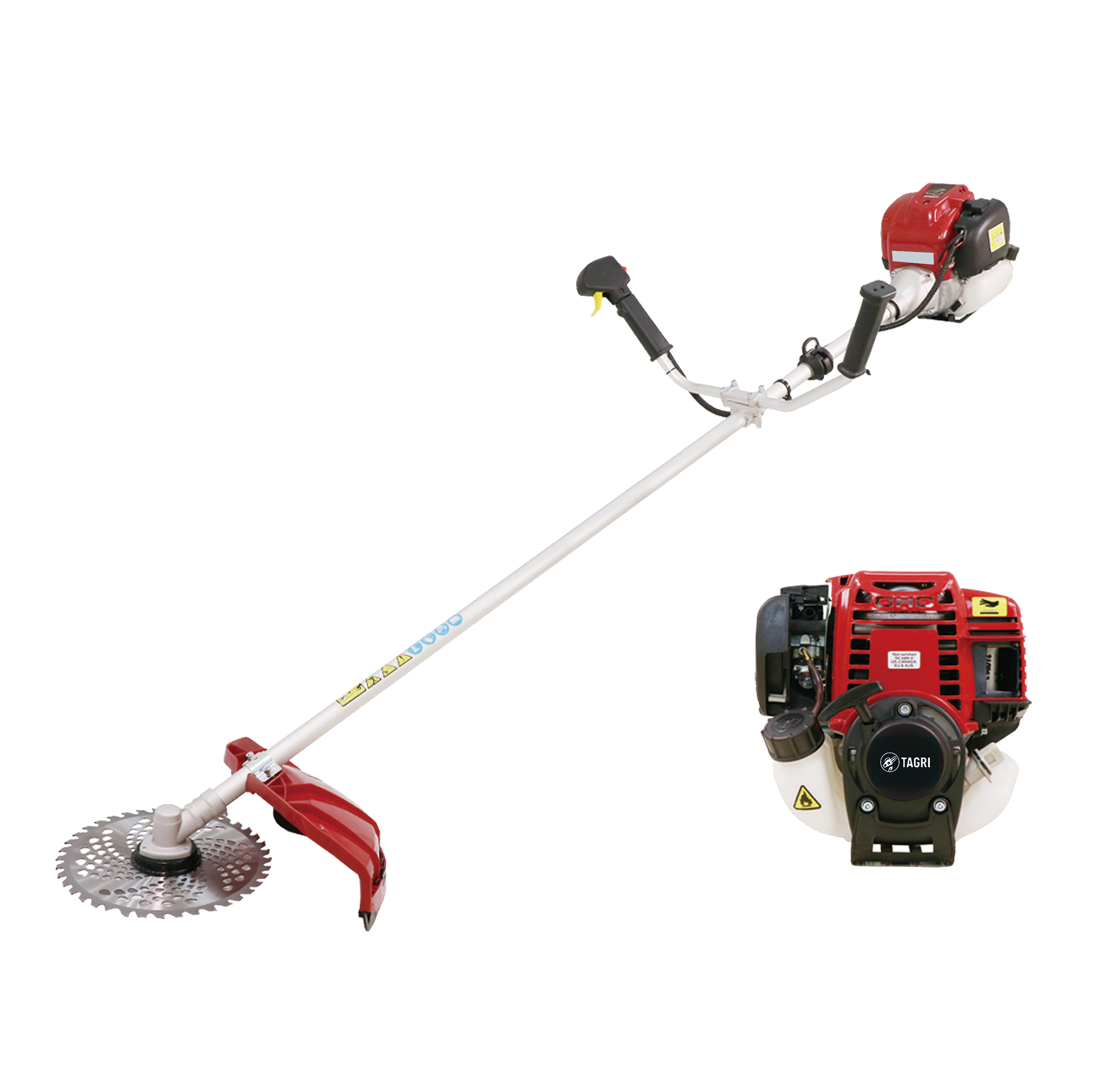 Gasoline brush cutter